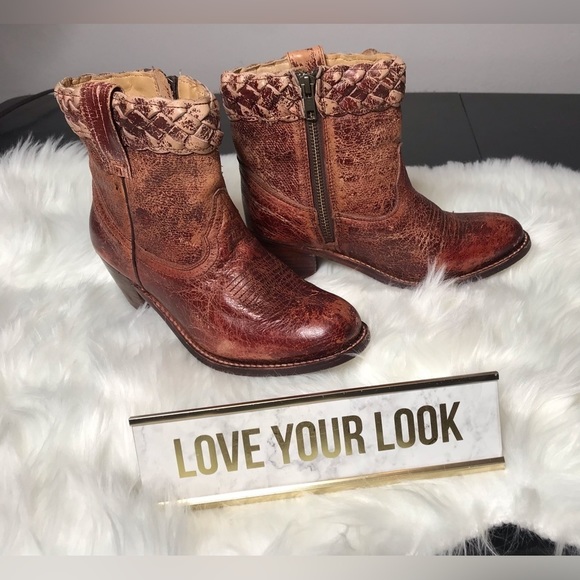 BED|STU Shoes - Bed|Stu Cobbler Series Short Boots Booties 6.5